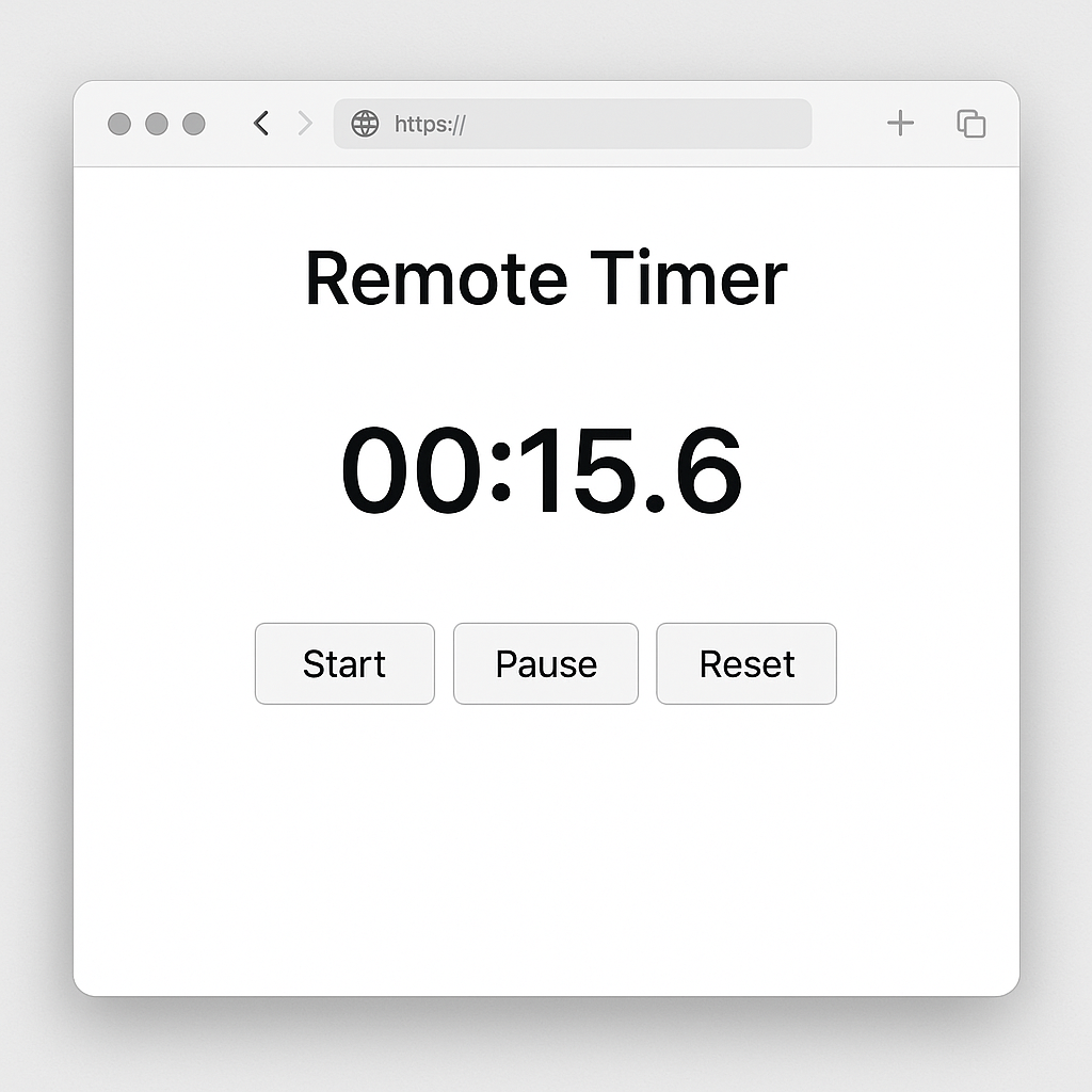 Remote Timer