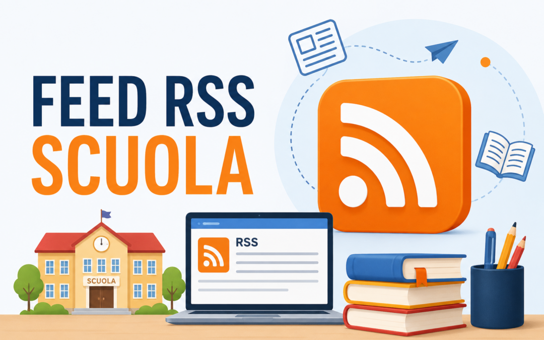 copertina feed rss scuola